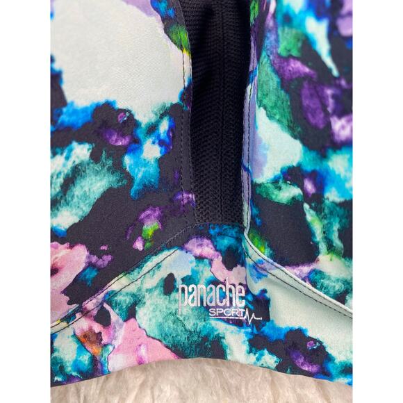 Panache Sport Women's 40FF Blue Pink Breathable Wireless Sports Bra - Picture 2 of 5